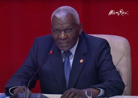 Presidente de la Asamblea Nacional del Poder Popular (Parlamento) de Cuba, Esteban Lazo