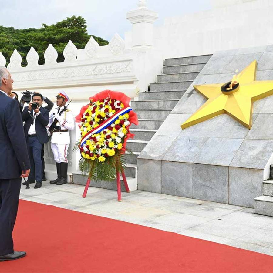 Visita a Laos reafirma importancia de nexos bilaterales: Díaz-Canel