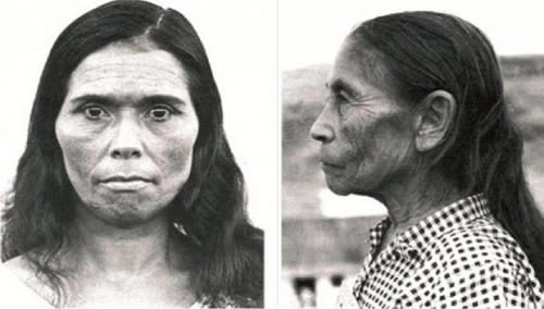 Rostros de mujeres con marcados rasgos aborígenes, en la región guantanamera de Yateras, estudiadas por el eminente antropólogo cubano Manuel Rivero de la Calle, en la década de los 60 del pasado siglo.