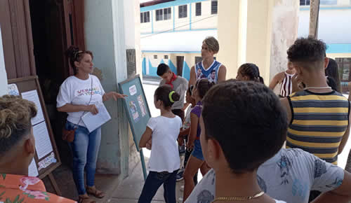 Benefited social panorama in Nuevitas with the land tax of one percent