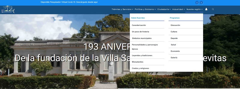 The computerization of Nuevitas society is a reality.