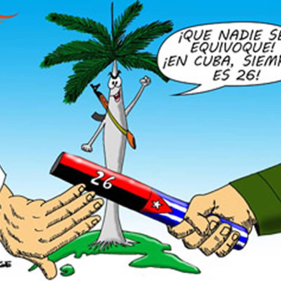 Porque en Cuba siempre es 26