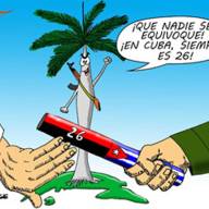 Porque en Cuba siempre es 26