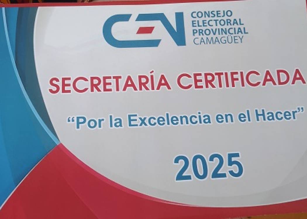 Certifican a Secretaría de la Comisión Electoral de Nuevitas (+ Post)