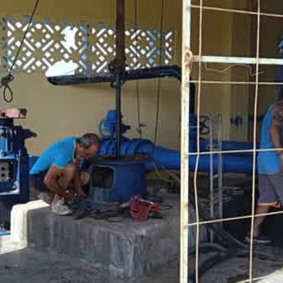 Trabajadores de Acueducto en Nuevitas se esfuerzan por calidad en el suministro (+ Fotos)