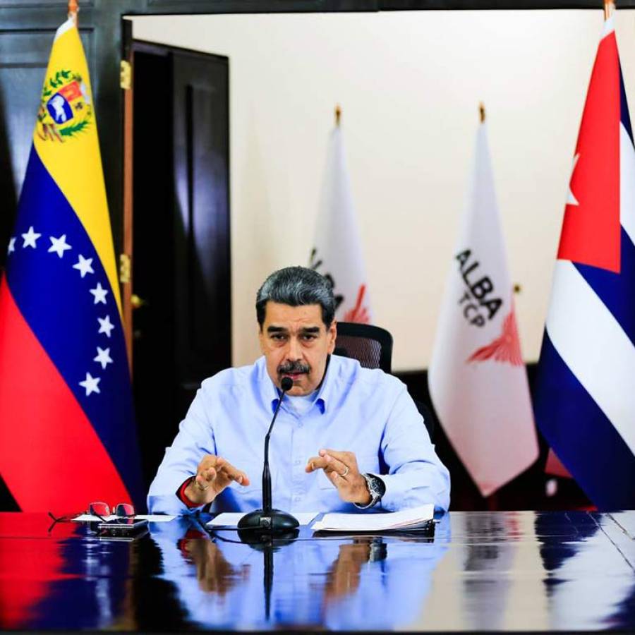 Presidente de Cuba reiteró apoyo a Venezuela y a Maduro