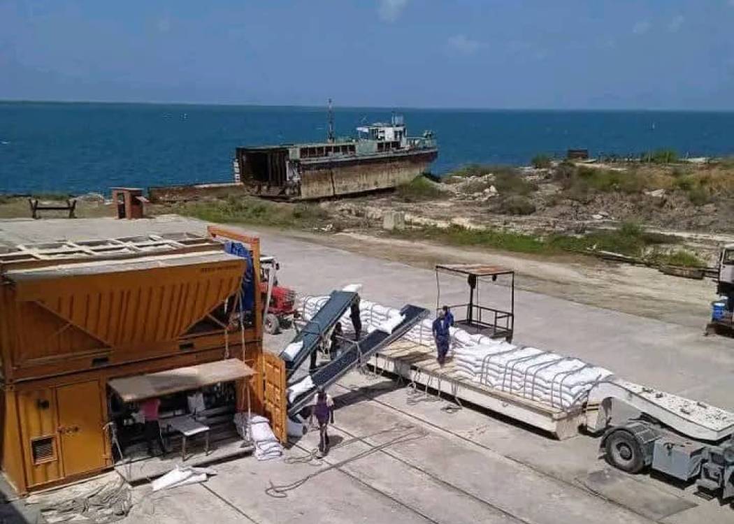 Aseguran descarga y transportación de arroz desde Puerto de Nuevitas