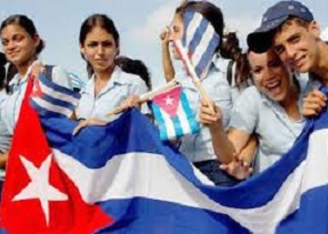 Los jóvenes cubanos siempre presentes por un mundo mejor