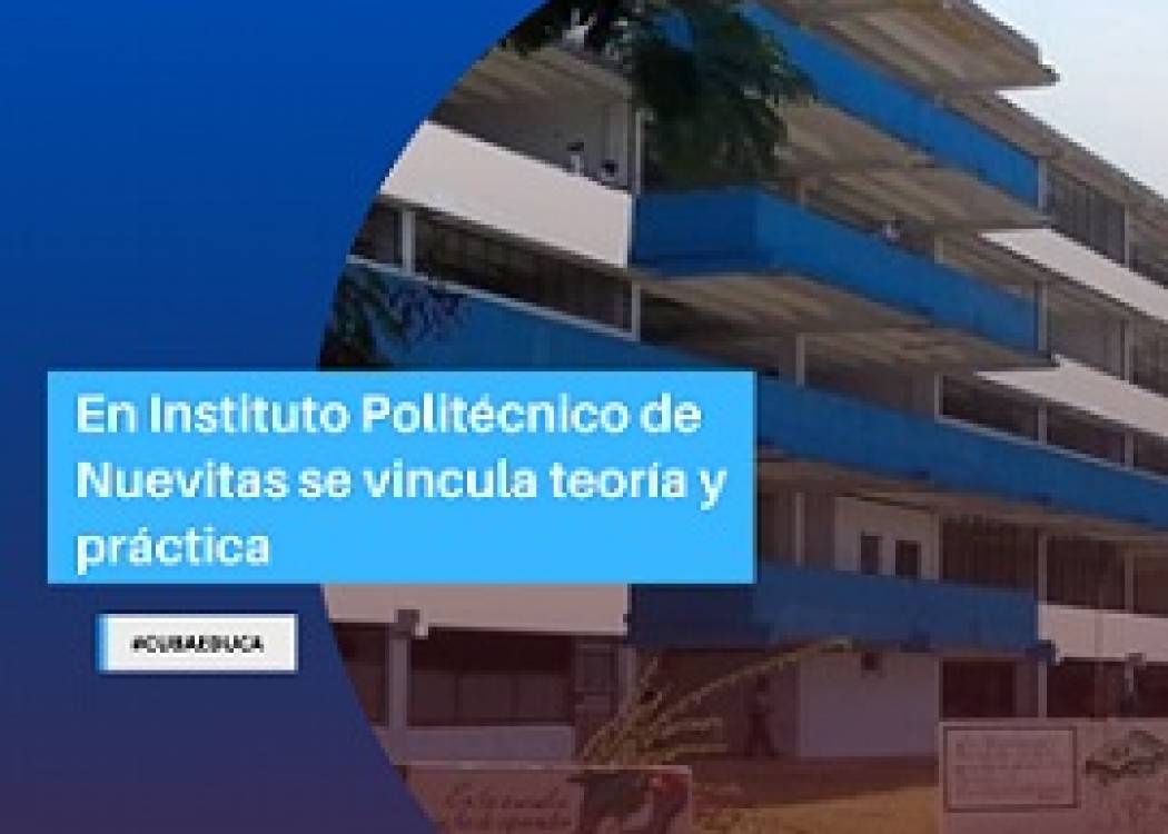 En el Instituto Politécnico Mario Herrero Toscano se potencia la especialidad de alojamiento hotelero.