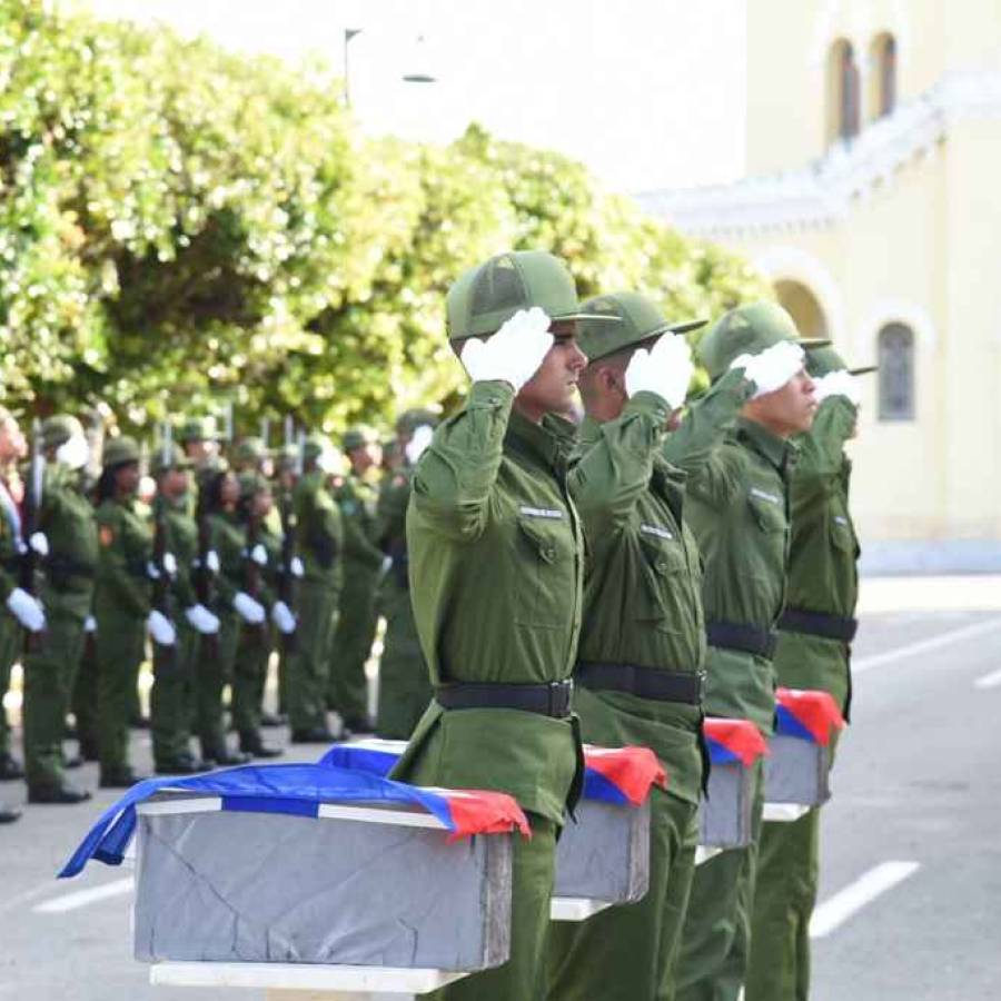 Capital cubana despide a los héroes caídos en agresión a Venezuela
