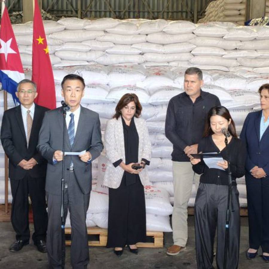 Gobierno cubano reitera agradecimiento a China por donativo de arroz