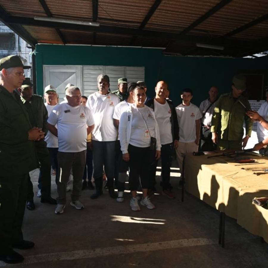Encabeza Díaz-Canel preparación para la defensa en La Habana