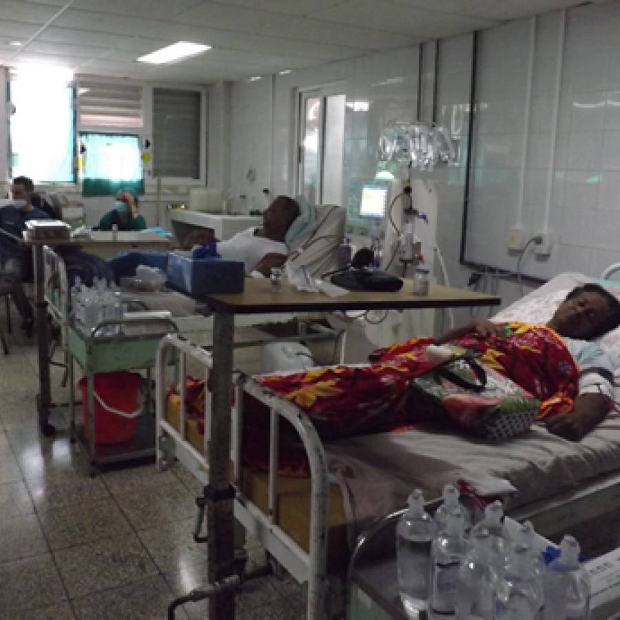 Garantizan en Nuevitas tratamientos de hemodiálisis, pese a déficit de combustible (+ Audio)