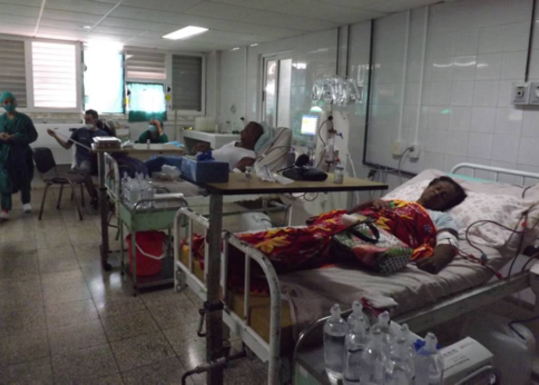 Garantizan en Nuevitas tratamientos de hemodiálisis, pese a déficit de combustible (+ Audio)