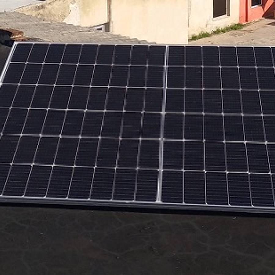 Panel solar de Clara irradia orgullo, luz y esperanza (+ Audio y Fotos)