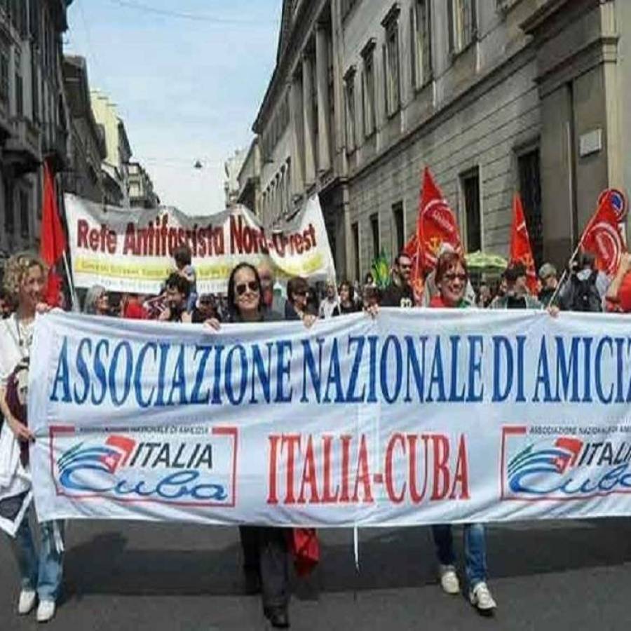 Demandan en Italia elevar apoyo solidario a Cuba ante ataques de EEUU