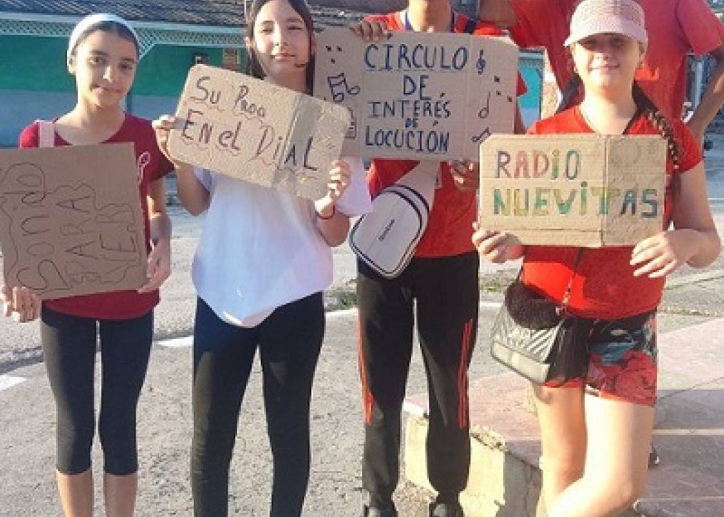 Radialistas de Nuevitas celebran el Primero de Mayo (+ Audio y Post)
