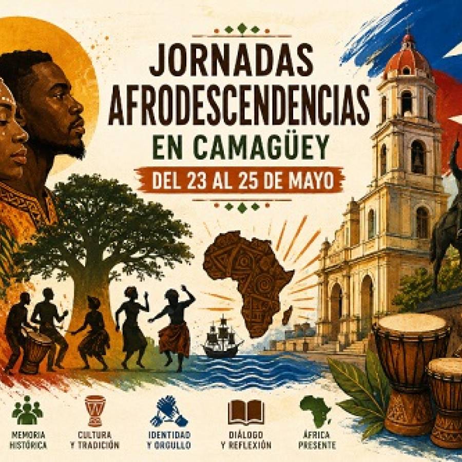 Jornadas Afrodescendencias en Camagüey a finales de mayo