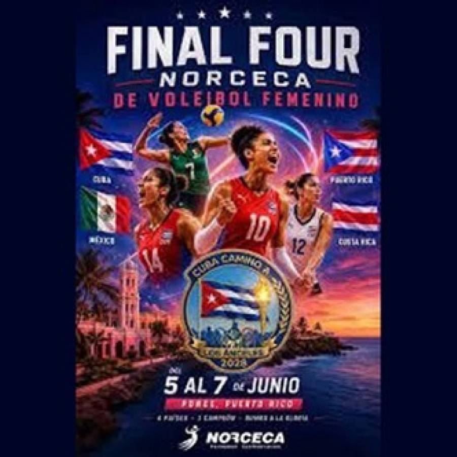 Voleibolistas cubanas hacia Puerto Rico con la mira en Copa Naciones 2027