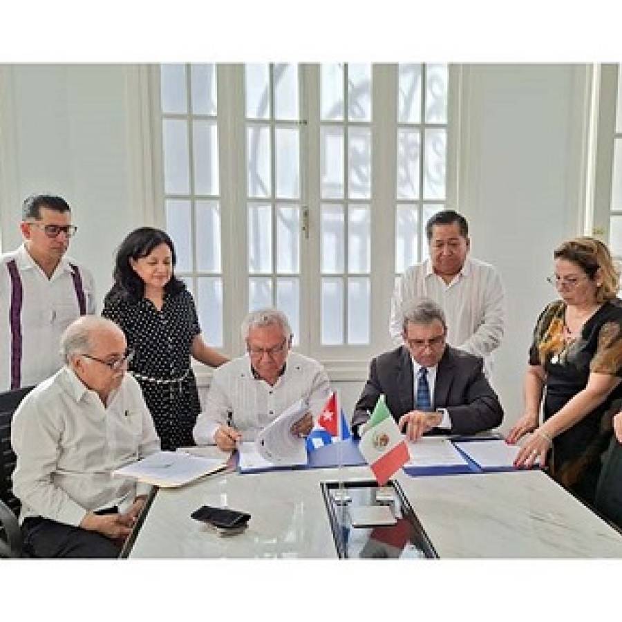 Firman Cuba y México convenio de colaboración en educación superior 