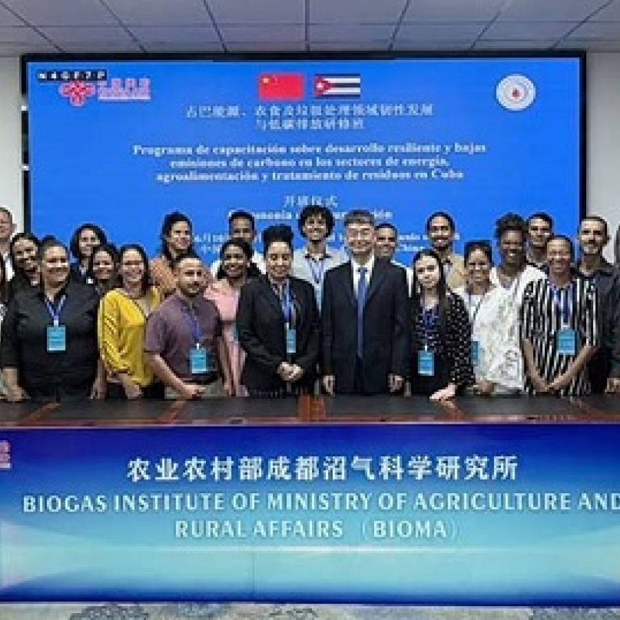 Crea China capacidades para el desarrollo sostenible en Cuba (+ Fotos)