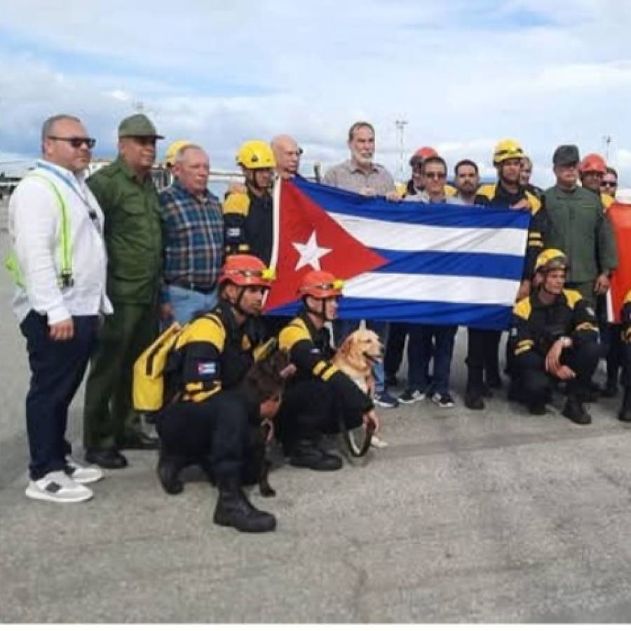 Segundo grupo de rescatistas y de salud de Cuba llegó a Venezuela