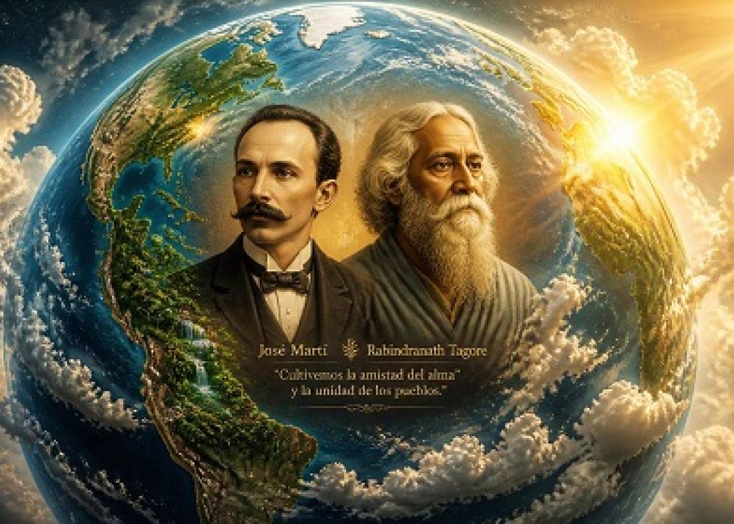 Tagore y Martí: cuando la palabra también libera