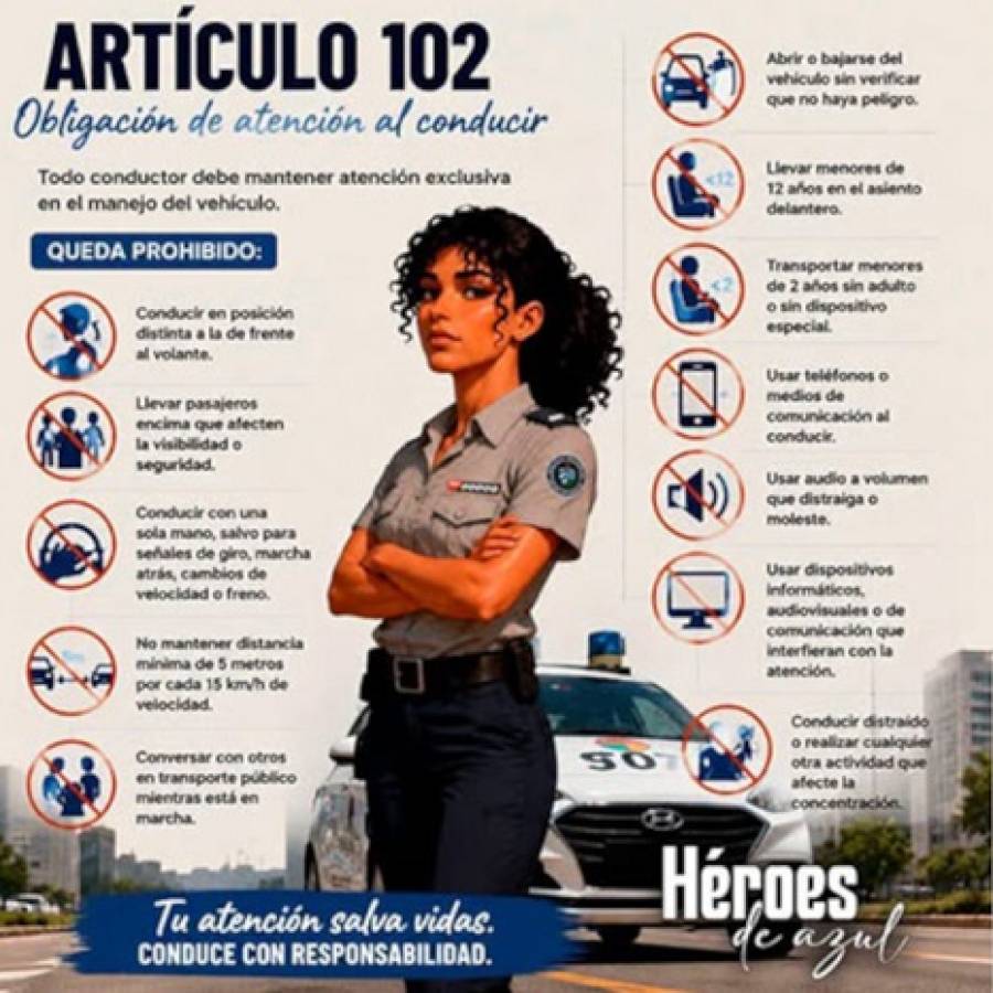 Conducir con responsabilidad y apego a la ley