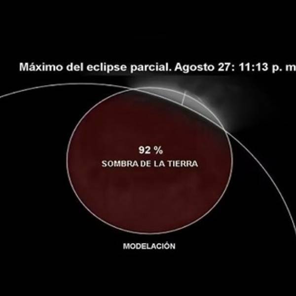Eclipse lunar parcial se verá este jueves en Cuba, con fase máxima a las 11:13 p.m.