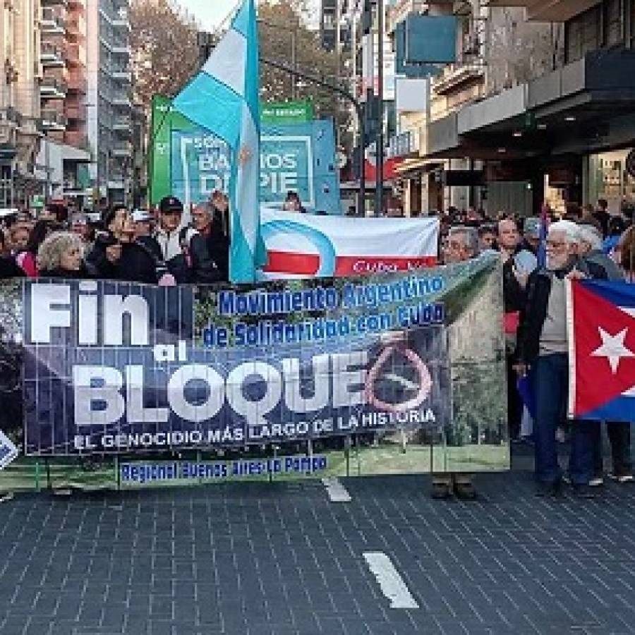 Movimiento Argentino de Solidaridad con Cuba no se detiene