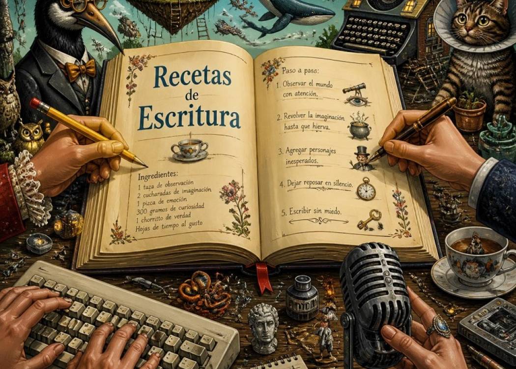 Escribir desde el alma con receta propia