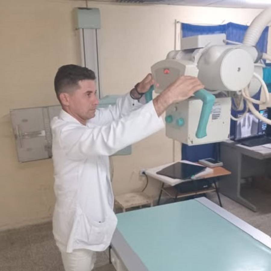 Restablecen servicio de Rayos X en hospital de Nuevitas (+ Audio)