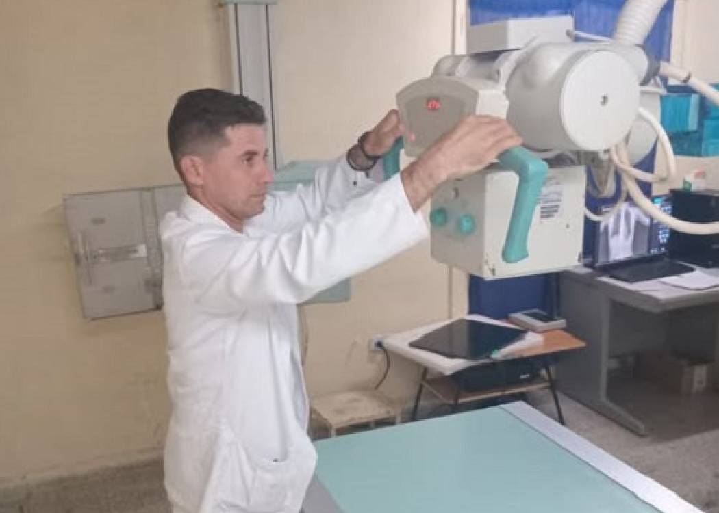 Restablecen servicio de Rayos X en hospital de Nuevitas (+ Audio)